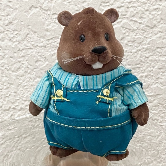 CALICO CRITTERS Lil Woodzeez Waterwaggle Beaver Family Figures - Picture 6 of 10